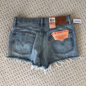 Levi’s 501 Jean Shorts - brand new!